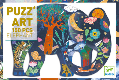 PUZZ'ART ELEFANT 150 TEILE
