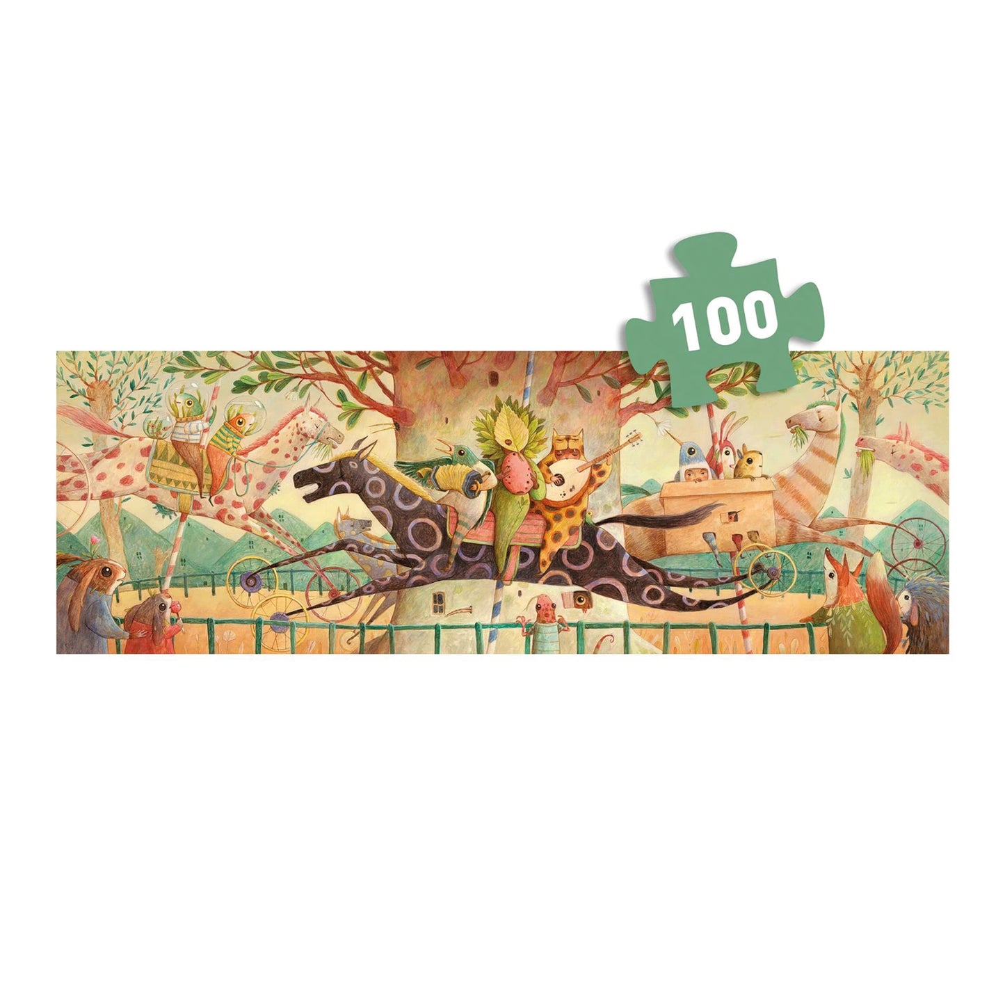 WUNDERBARE PUZZLE-GALERIE RUNDE 100 TEILE