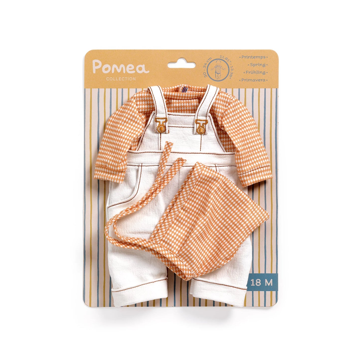 KLEIDUNGSSET ZIMT - DJECO POMEA