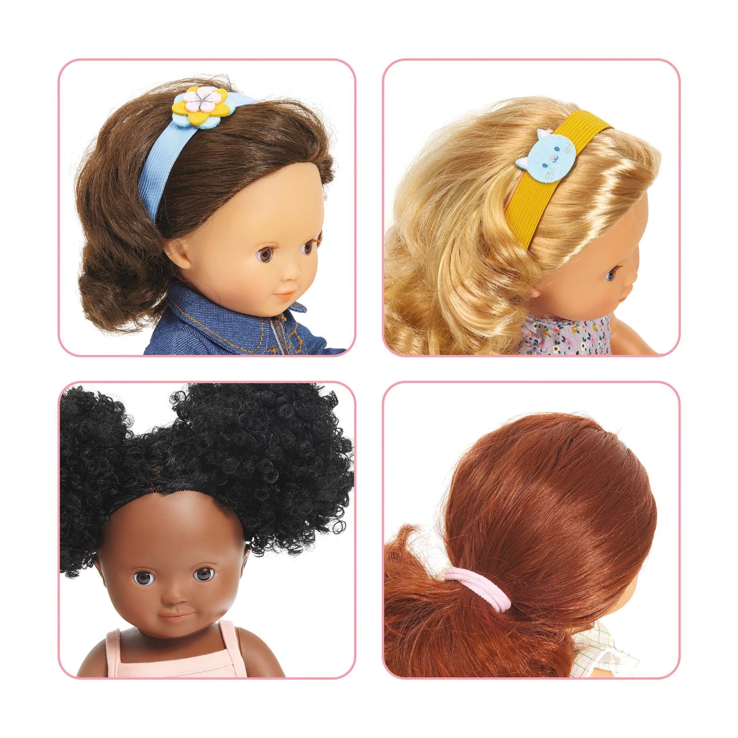 HÜBSCHES HAARSTYLING-TÄSCHCHEN