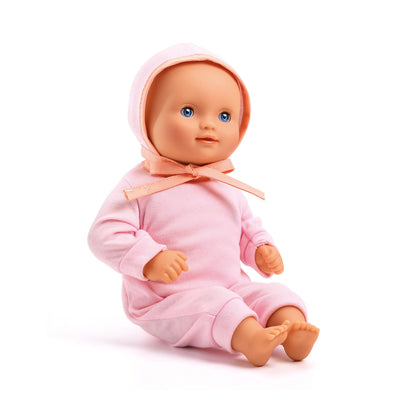 PUPPE LILAS ROSE, 32 CM