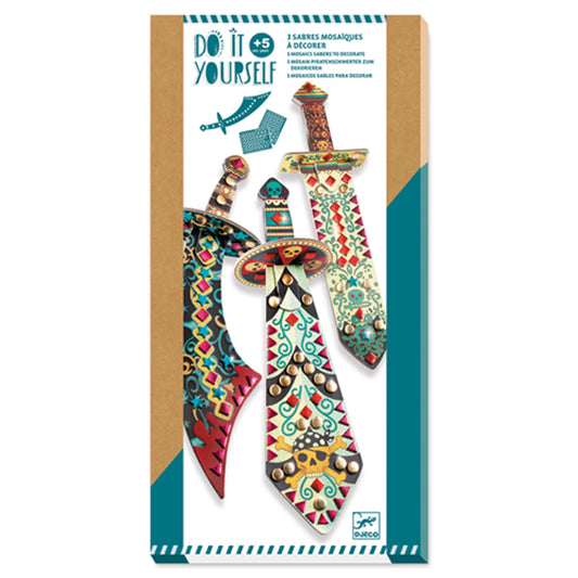 DIY - PIRATENSCHWERT MIT MOSAIK