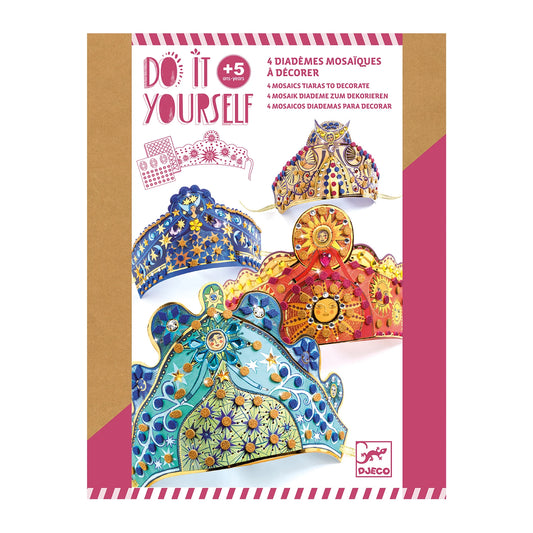 DIY - 4 Mosaik-Diademe
