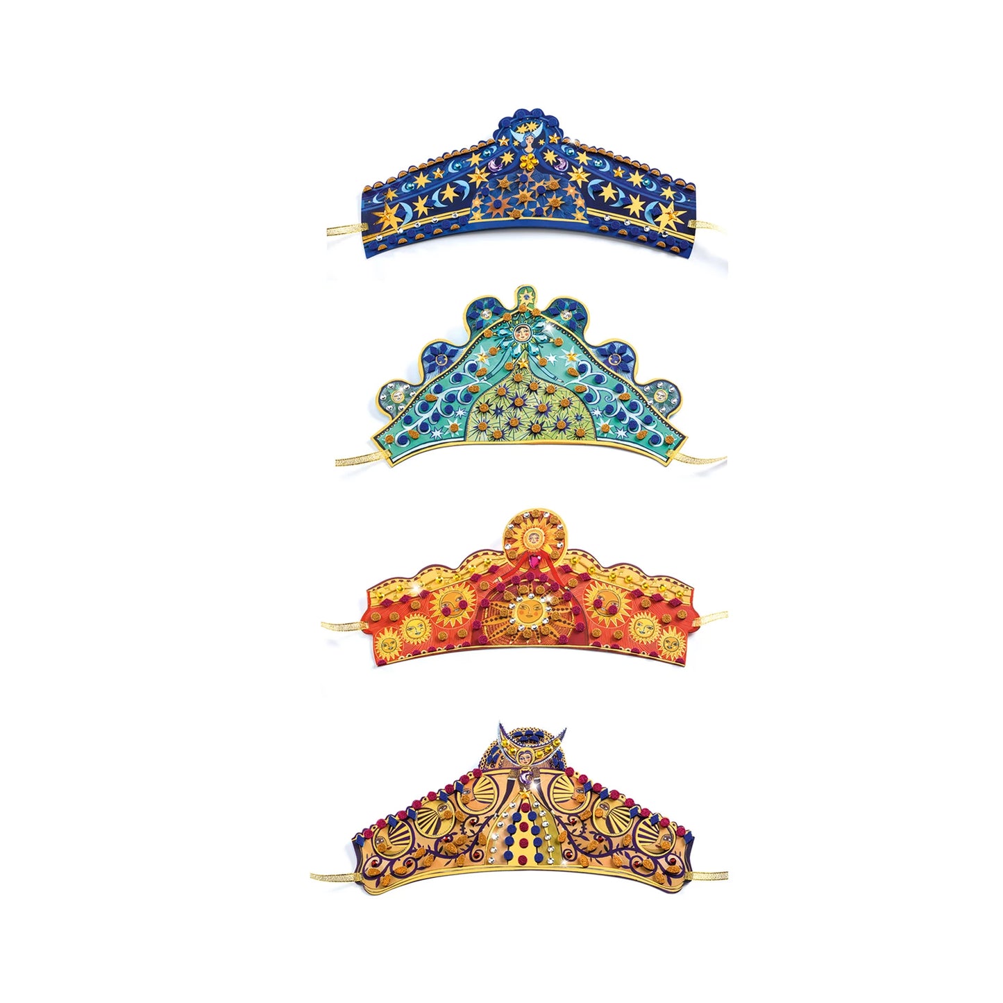 DIY - 4 Mosaik-Diademe