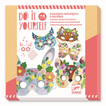 DIY – WALDTIER-MOSAIKMASKEN