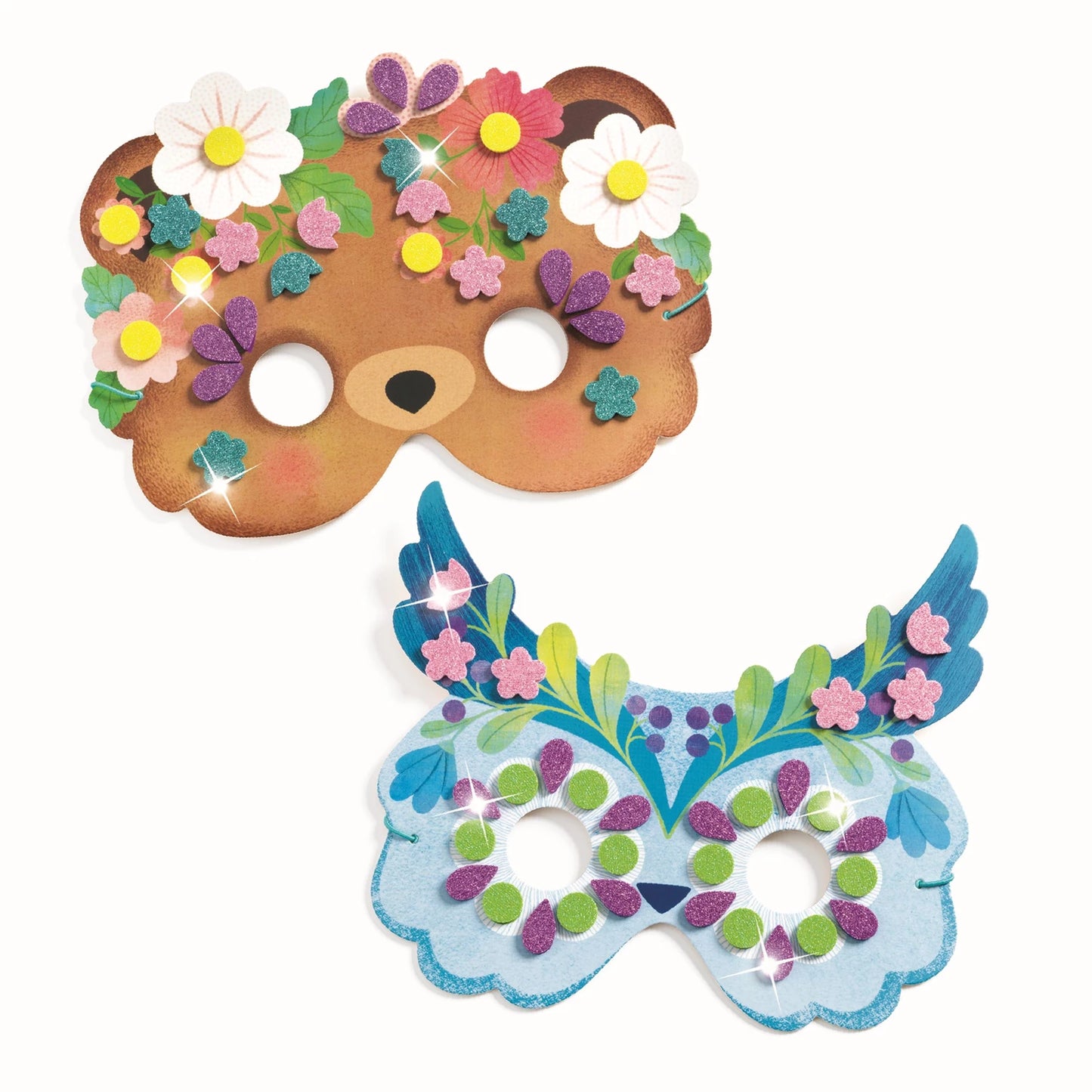 DIY – WALDTIER-MOSAIKMASKEN