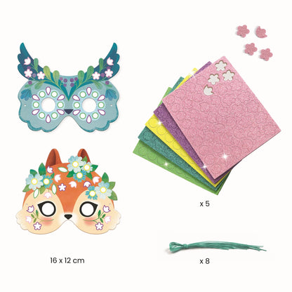 DIY – WALDTIER-MOSAIKMASKEN