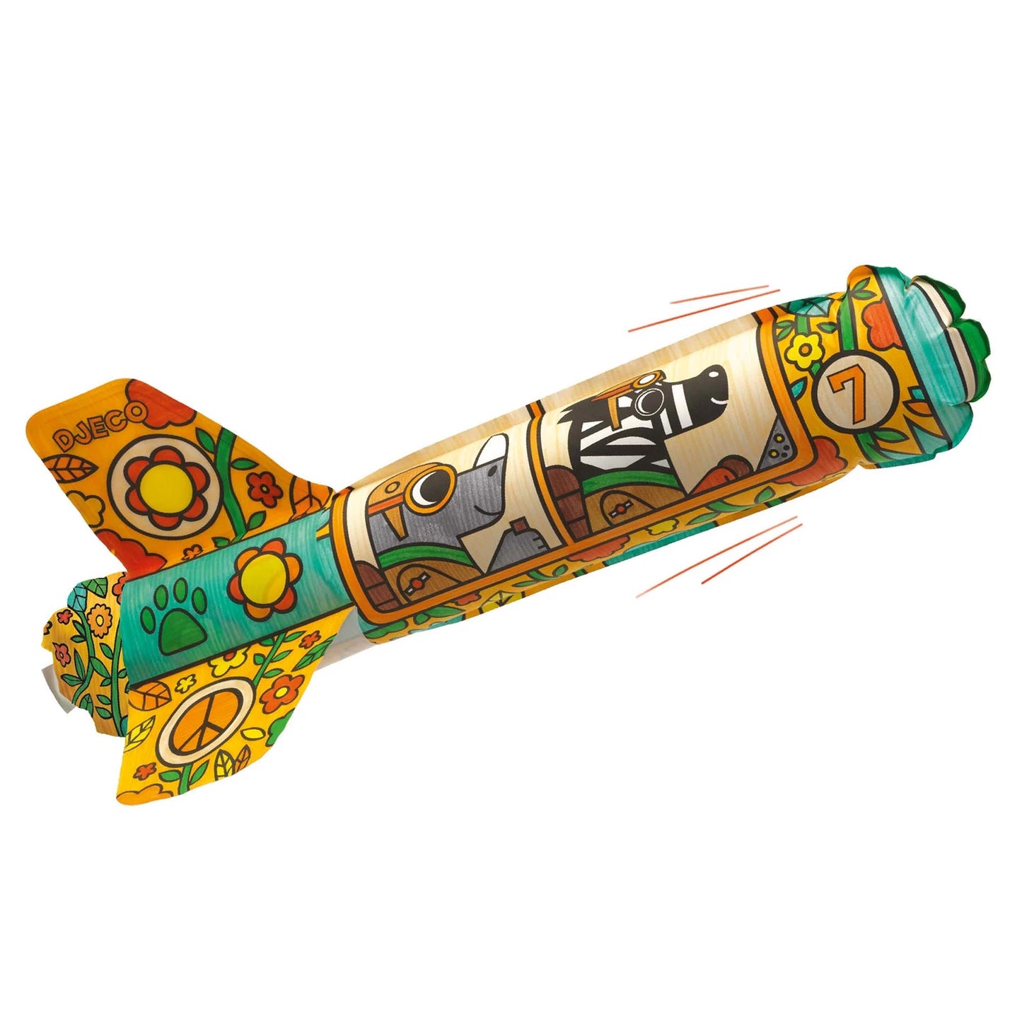 MALVORLAGE EINES DIY-FLUGZEUGS