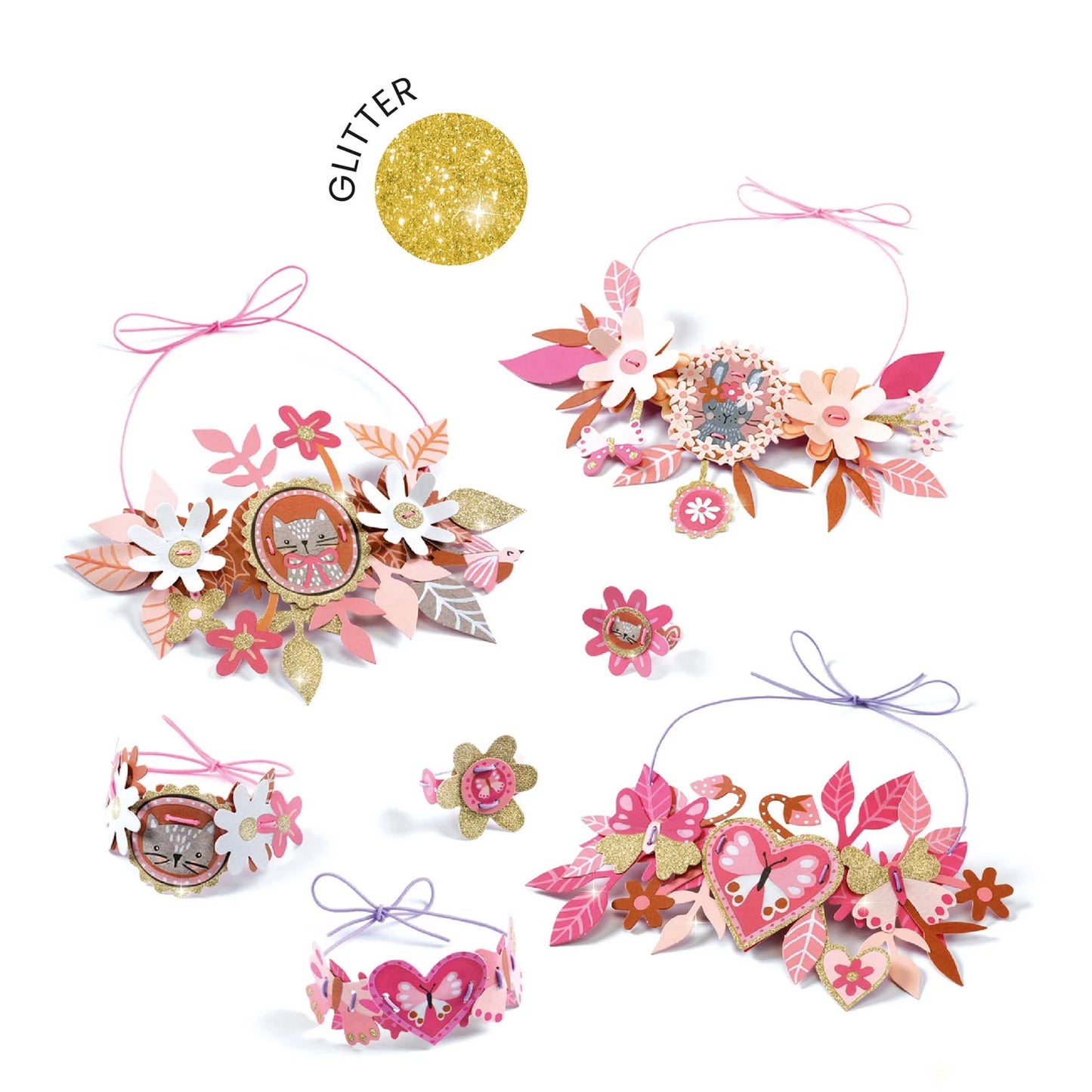 DIY - GLITZER-SCHMUCK-SPASS