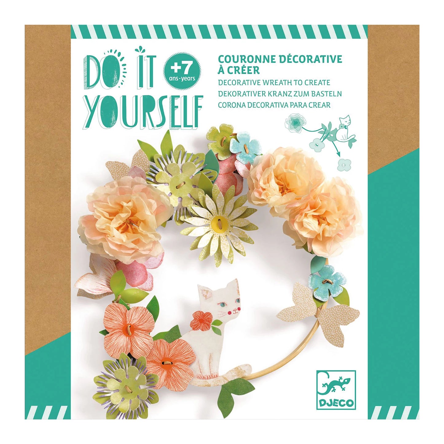 DIY - DAHLIENKRANZ
