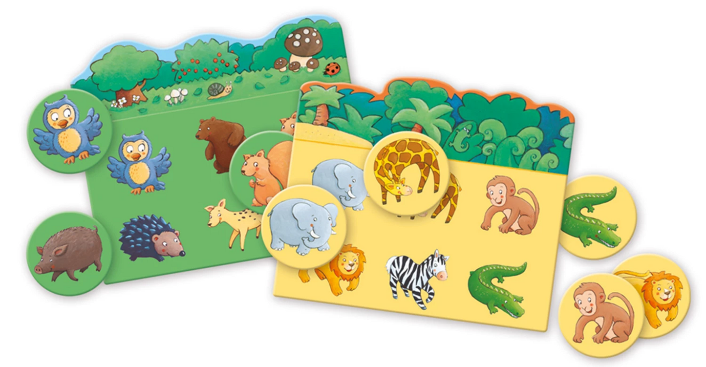 GIOCO DI APPRENDIMENTO LOTTO ANIMALE (MULTILINGUA)