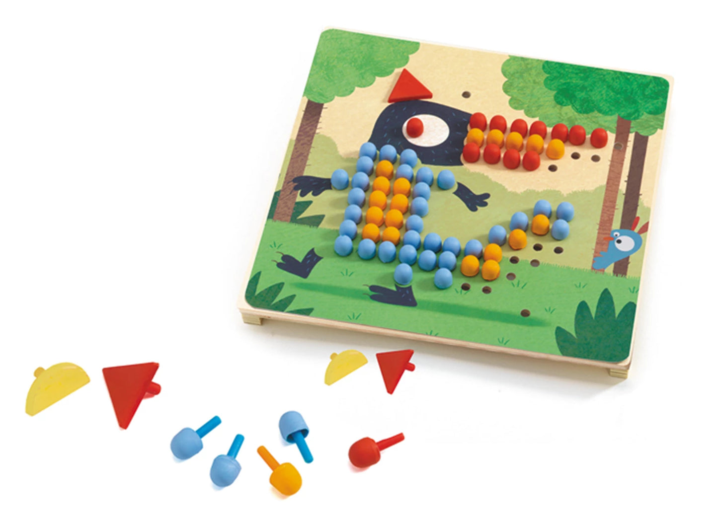 DIDAKTISCHES SPIEL LUSTIGES MOSAIK (MEHRSPRACHIG)