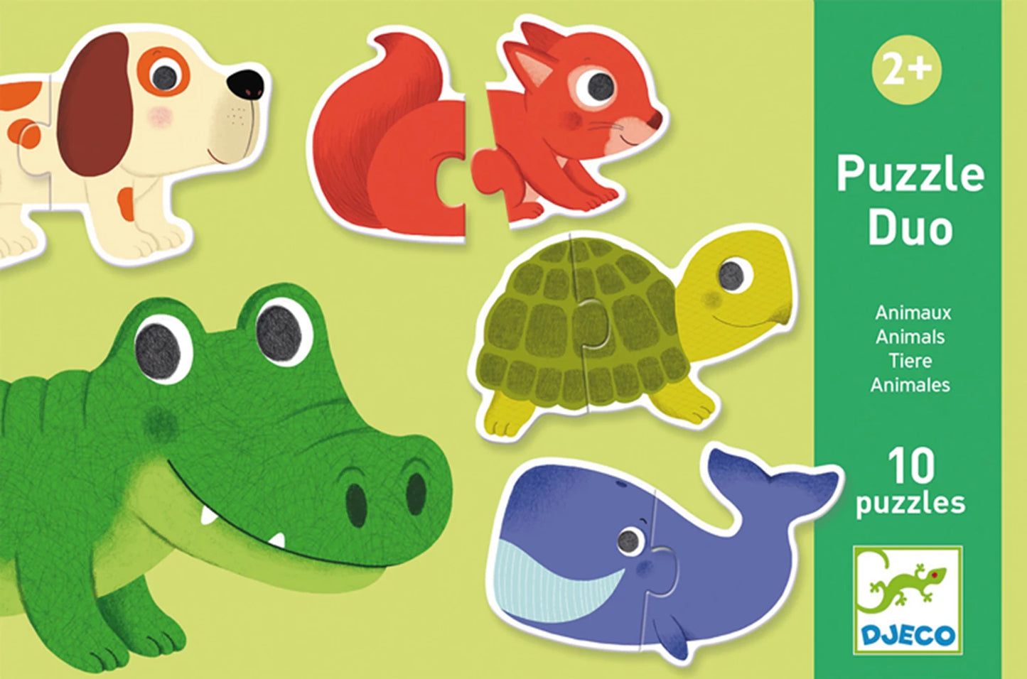 PUZZLE-DUO TIERE