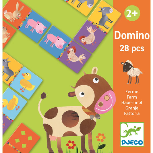 LERNKARTEN FARMDOMINO (MEHRSPRACHIG)