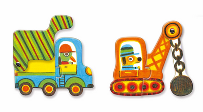 PUZZLE-DUO-FAHRZEUGE
