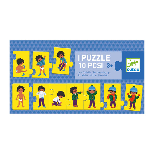 PUZZLE DUO ICH ZIEHE MICH AN
