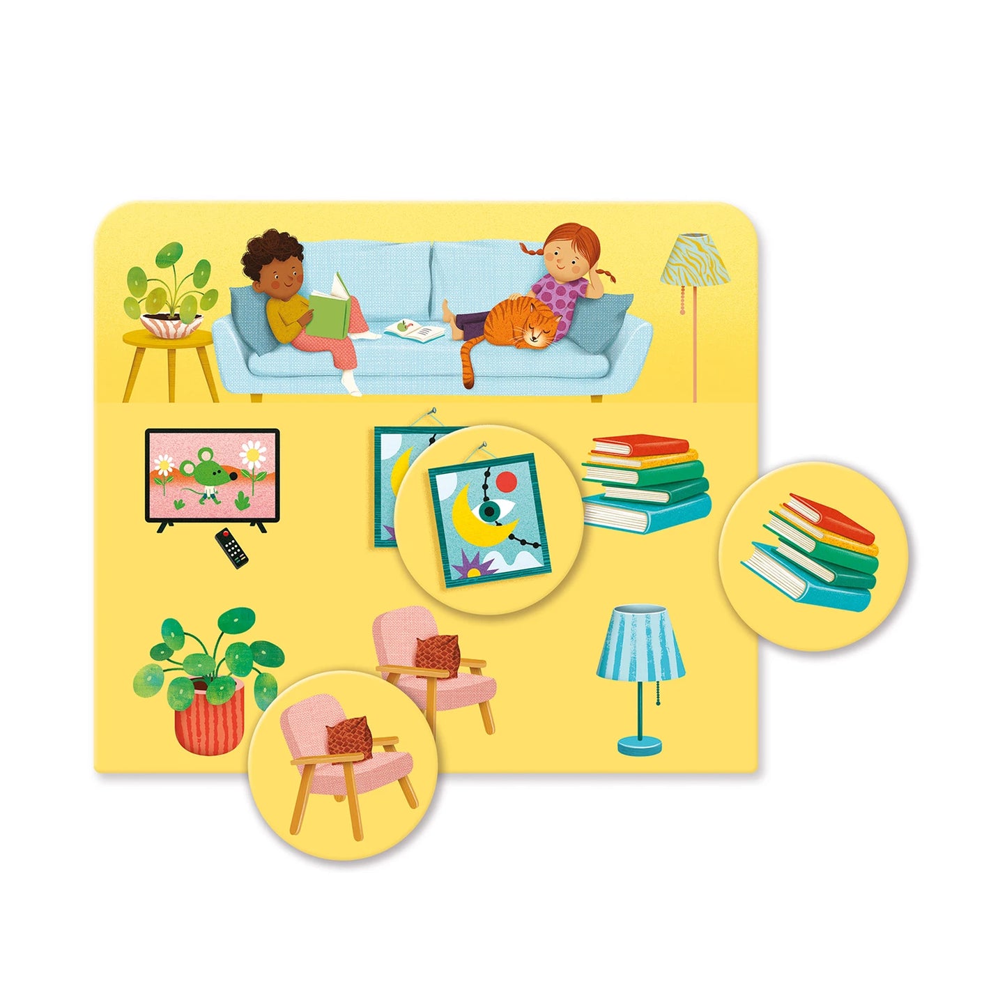LERNSPIEL LOTTO HOUSE (MEHRSPRACHIG)
