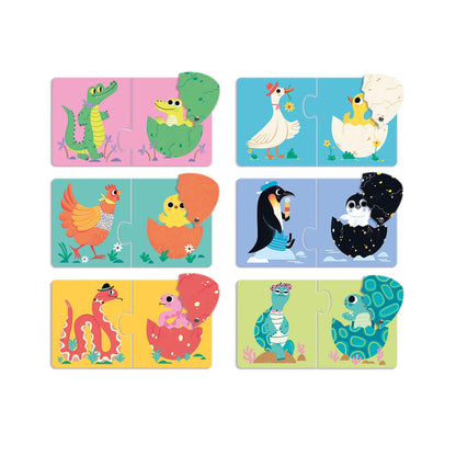 LUSTIGE EIER-PUZZLE DUO
