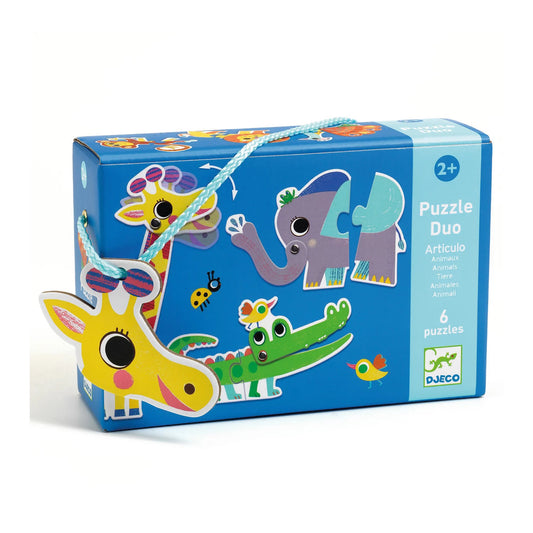 PUZZLE DUO WILDE TIERE