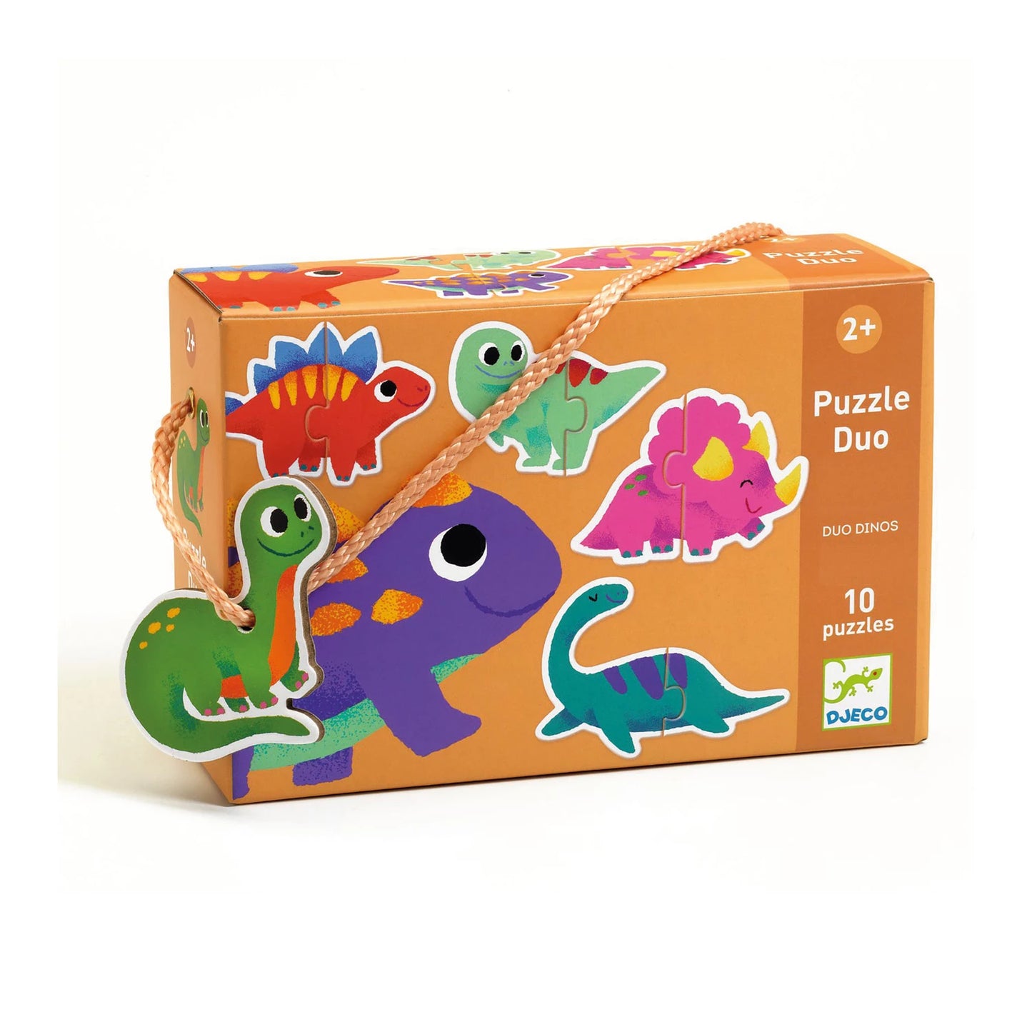 PUZZLE-DUO DINOSAURIER