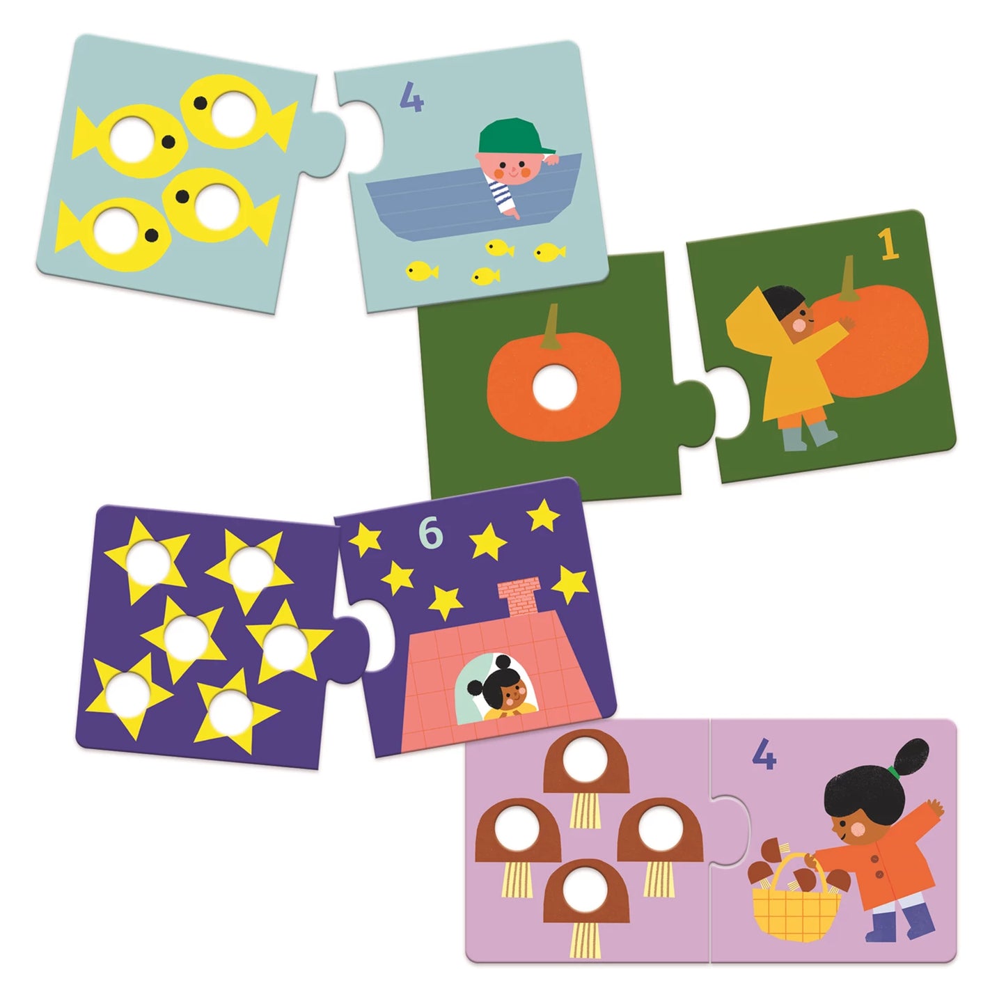 PUZZLE-DUO ERSTE ZAHLEN
