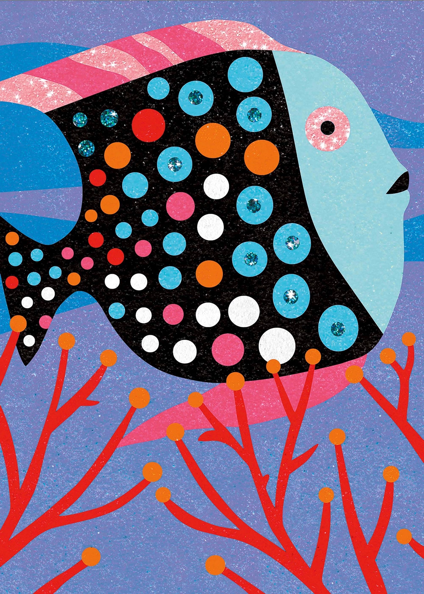 PEINTURES DE SABLE POISSON ARC-EN-CIEL