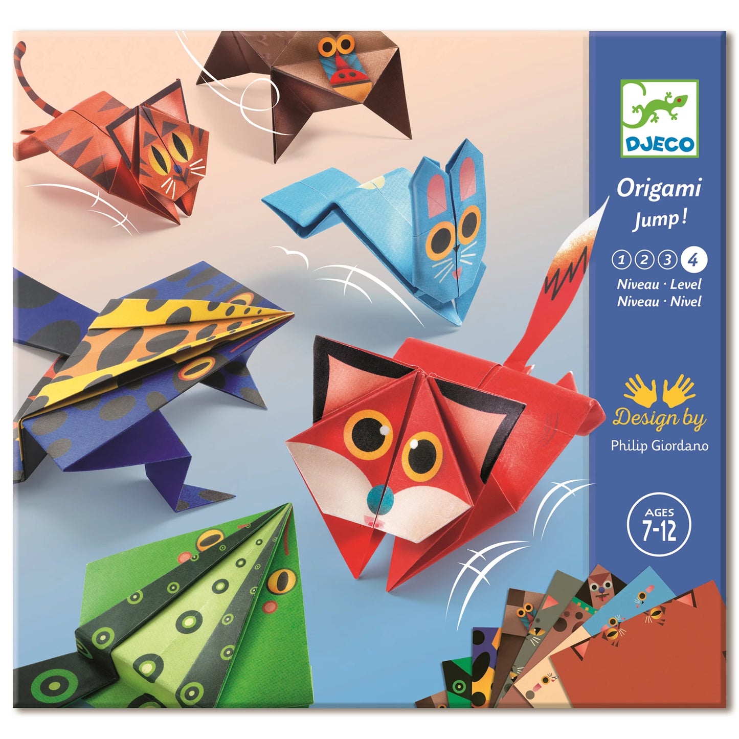 SPRINGENDE ORIGAMI-TIERE