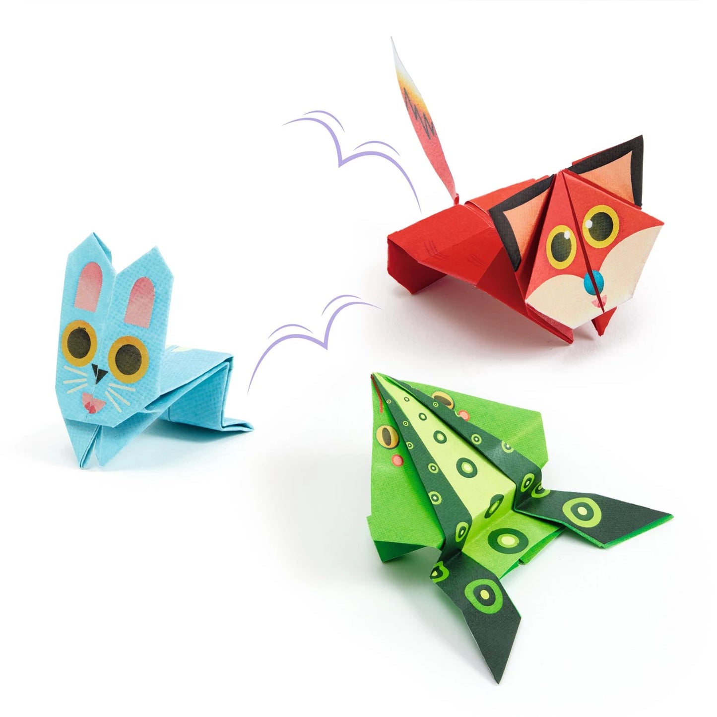SPRINGENDE ORIGAMI-TIERE