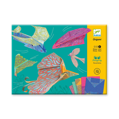 ORIGAMI-VÖGEL, BUNT
