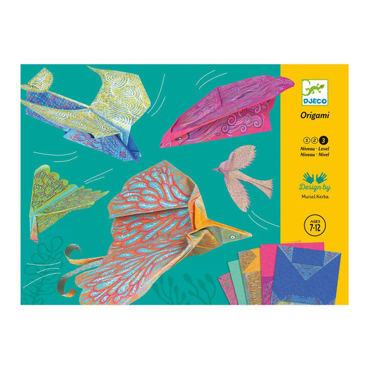 ORIGAMI-VÖGEL, BUNT
