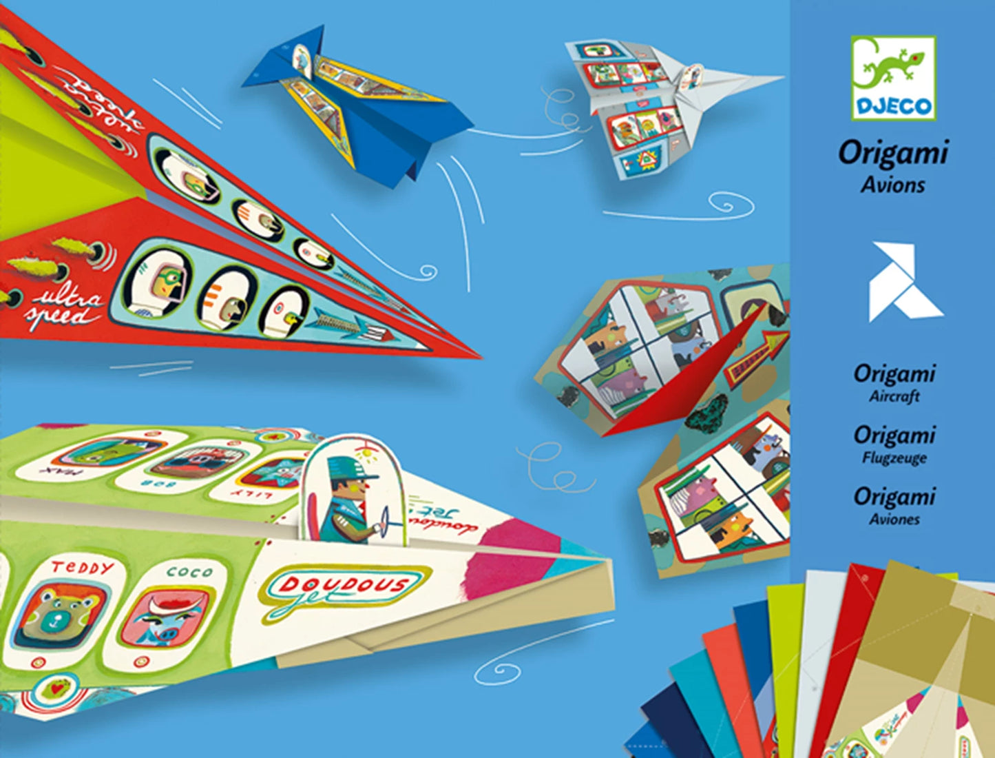 ORIGAMI-FLUGZEUGE