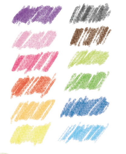 12 BUNTSTIFTE, AQUARELL