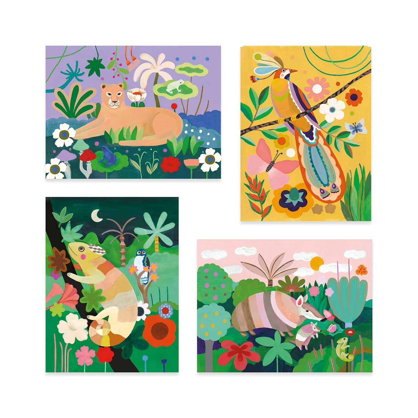 PITTURA 3D DELLA FORESTA PLUVIALE