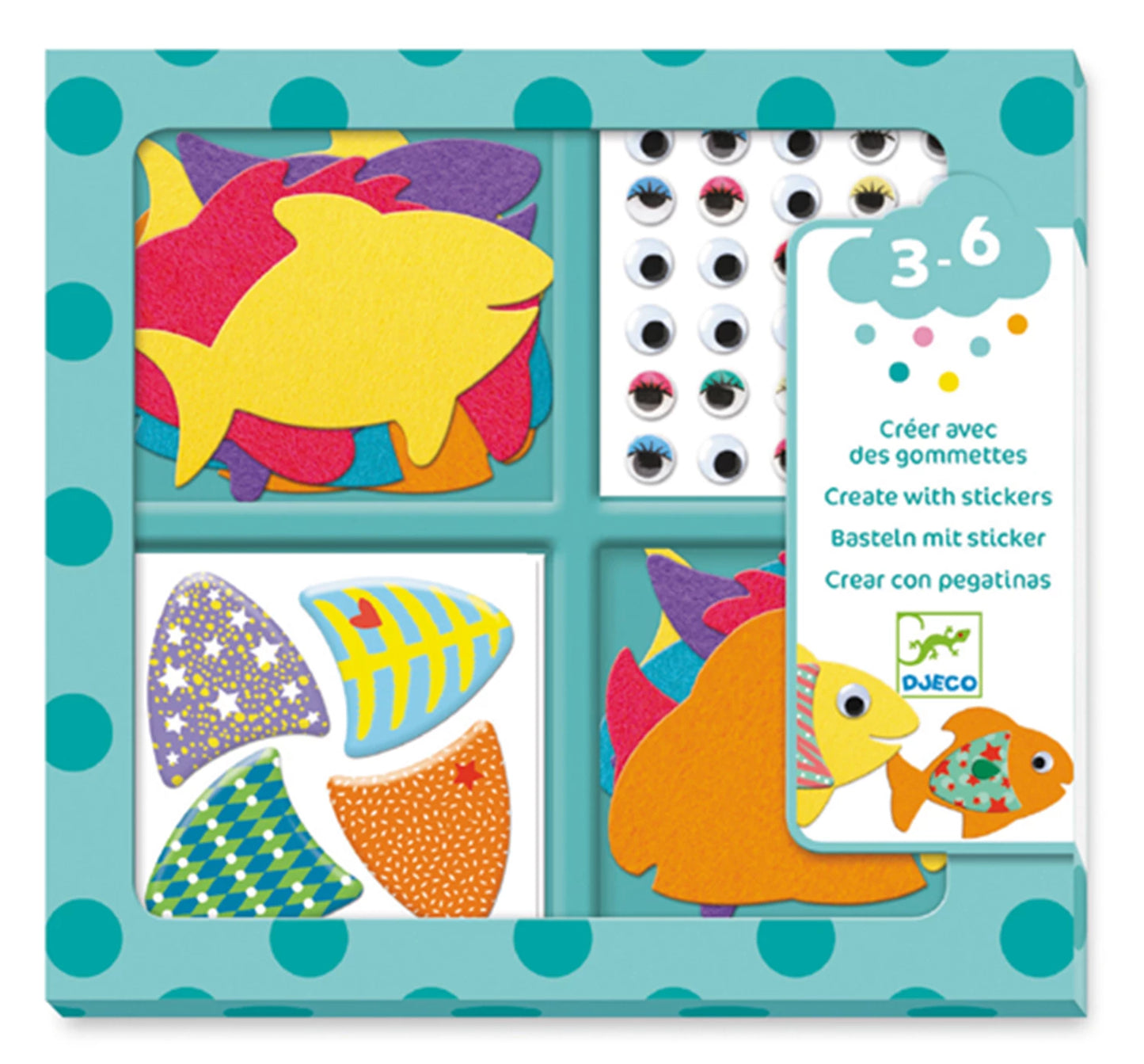 FISCH-KLEBEBILDER