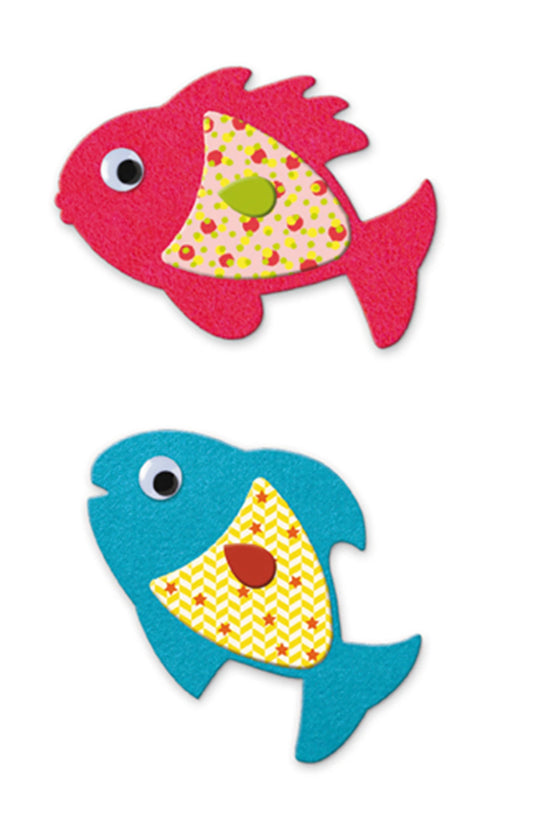 FISCH-KLEBEBILDER