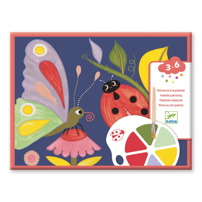 PEINTURE SUR PALETTE LES PETITS ANIMAUX