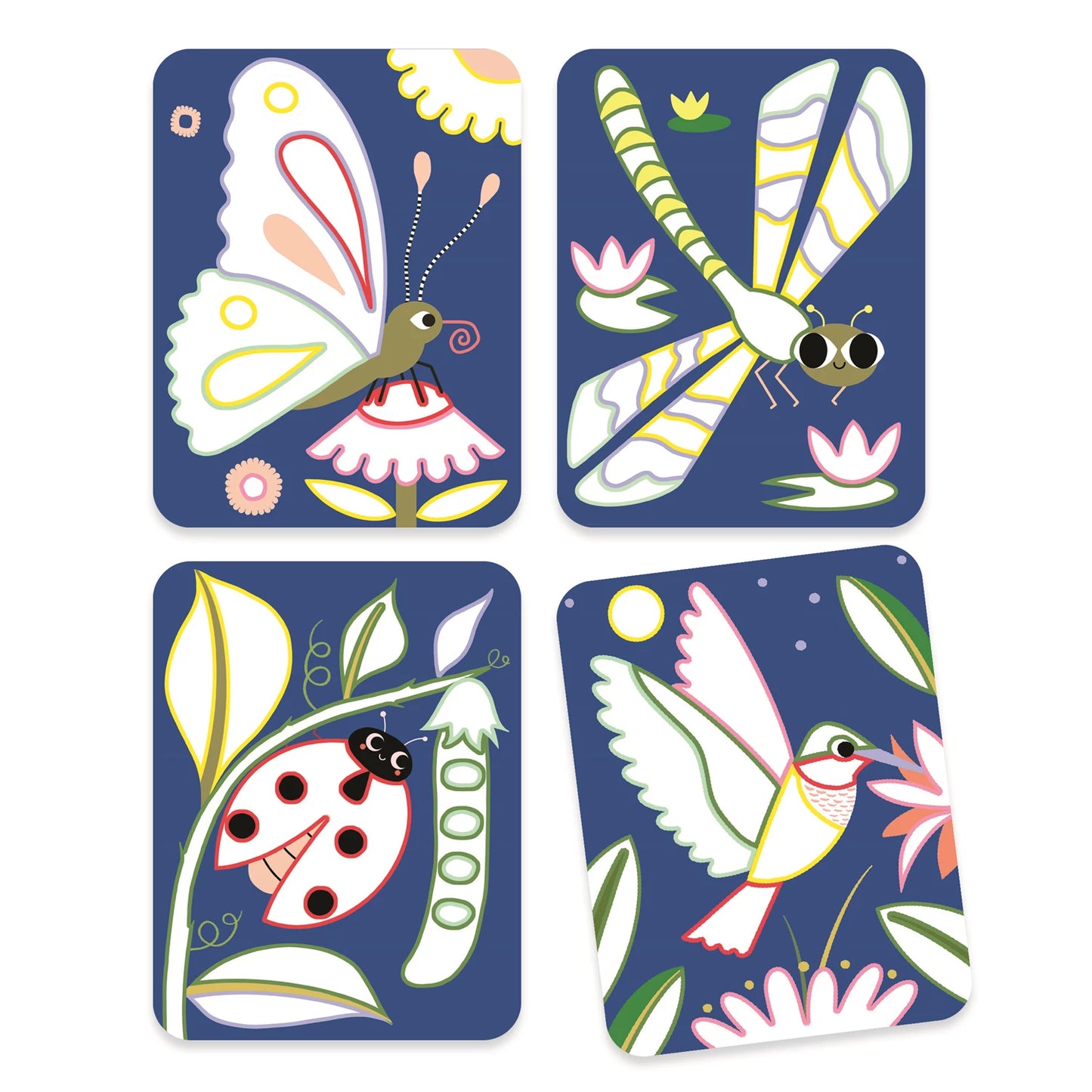 PEINTURE SUR PALETTE LES PETITS ANIMAUX