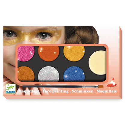 MAKE-UP-PALETTE MIT 6 METALLIC-FARBEN