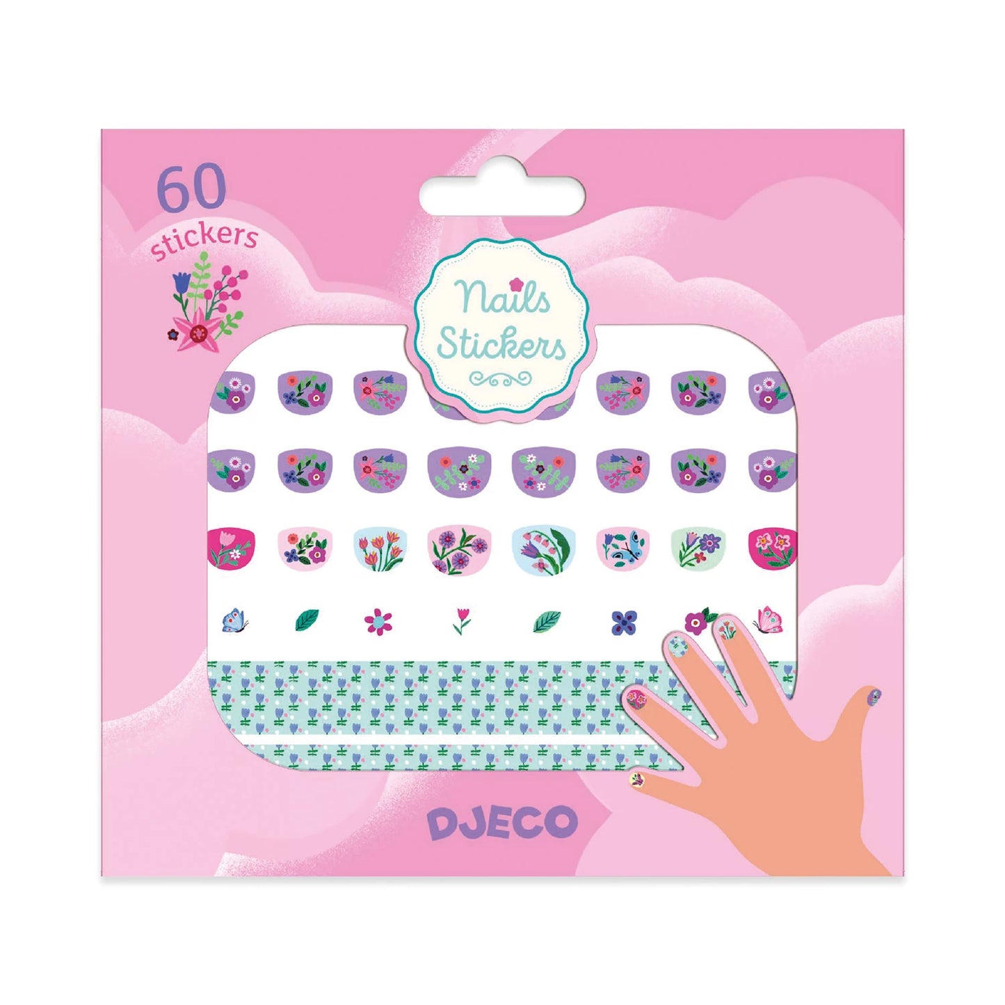 NAGELAUFKLEBER KLEINE BLUME
