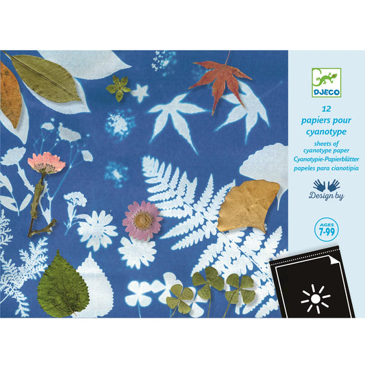 NACHFÜLLPACKUNG BLAUES DRUCKPAPIER, 12 STÜCK