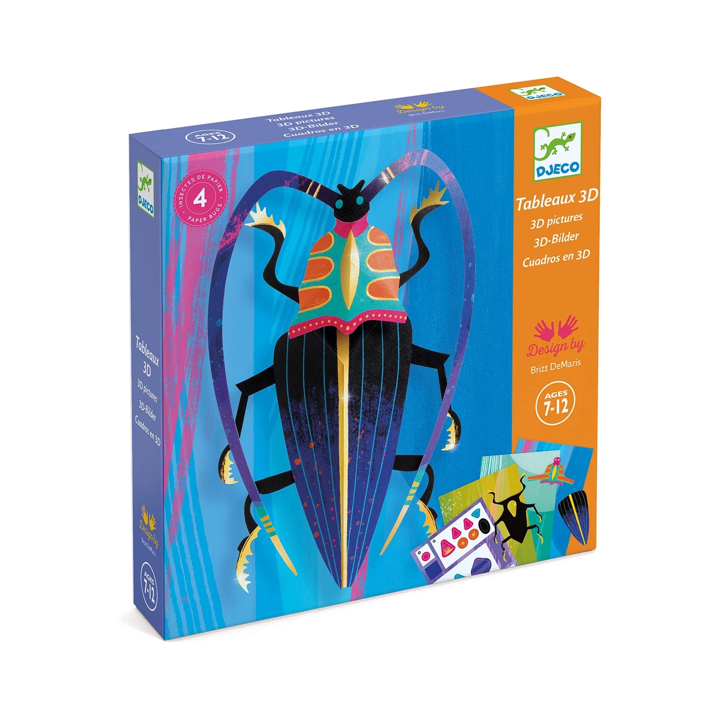 3D-Bilder von Papierkäfern
