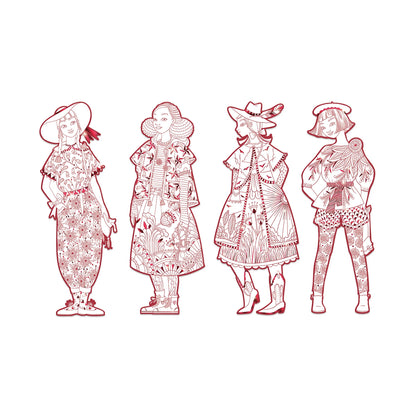 FIGURES DE PEINTURE DE MODE FIODOR