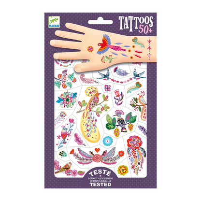 TATTOOS: LEUCHTENDE VÖGEL