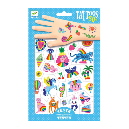 REGENBOGEN-TATTOOS