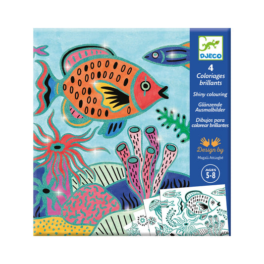 AUSMALBILDER GLITZERNDE U-BOOTE