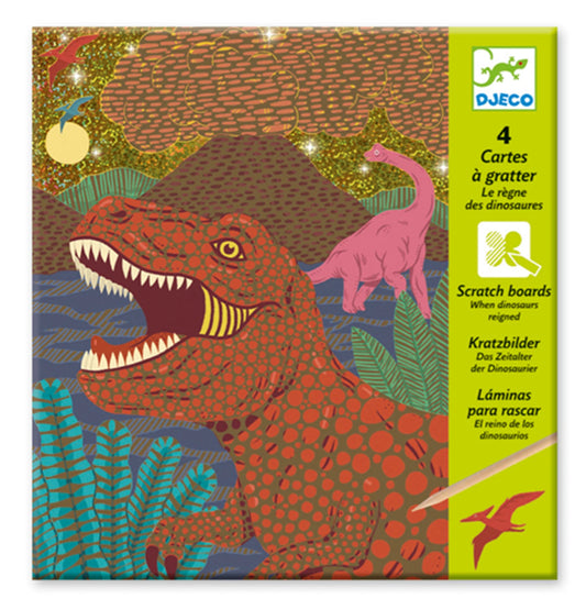 KRATZ-DINOSAURIERBILDER