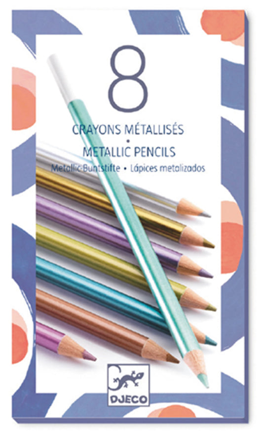 8 METALLICHE BUNTSTIFTE