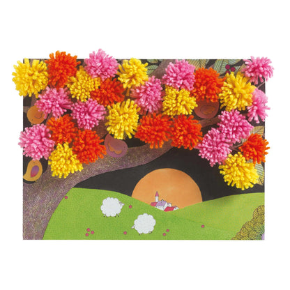 POMPON COLLAGE