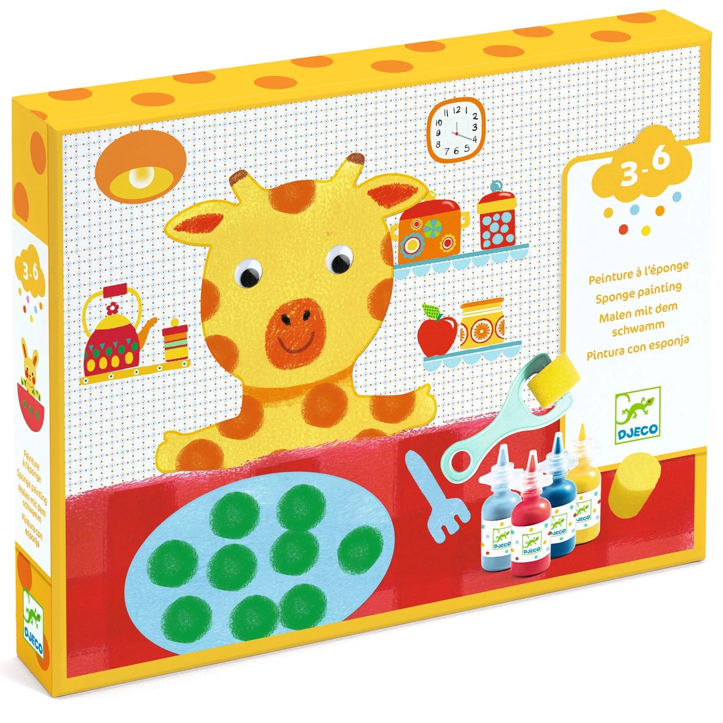 MALEN MIT DEM SCHWAMM (DOUDOU)