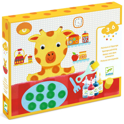 MALEN MIT DEM SCHWAMM (DOUDOU)